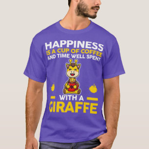Kaffee und Giraffen T-Shirt
