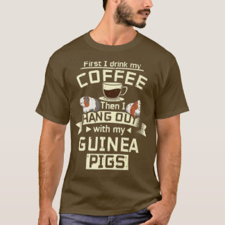 Kaffee und Guinea Premium T-Shirt
