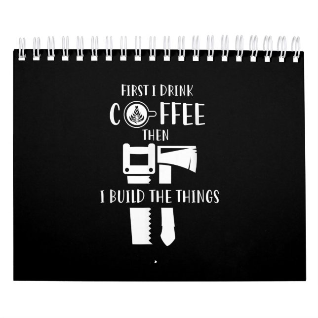 Kaffee- und Holzverarbeitung Kalender (Titelbild)