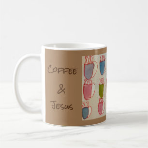 Kaffee und Jesus Tasse