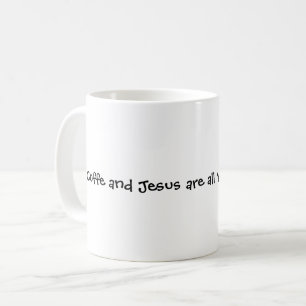 Kaffee und Jesus-Tasse Kaffeetasse