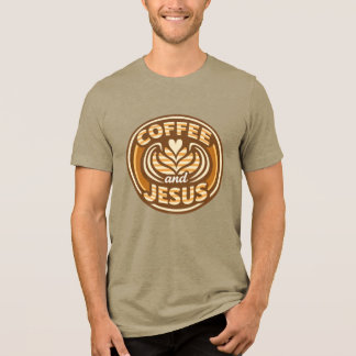 Kaffee und Jesus Tri-Blend Shirt