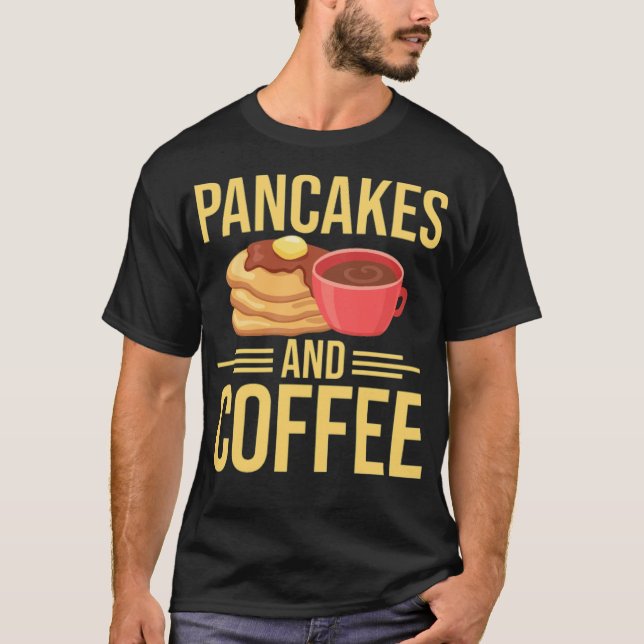 Kaffee- und Kaffeekaffee T-Shirt (Vorderseite)