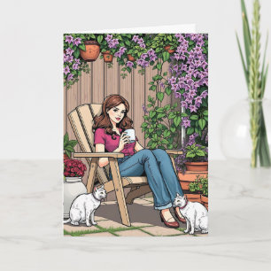 Kaffee und Katzen   Das ist alles Witzige Freundsc Karte