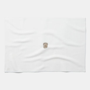Kaffee Und Katzen Katze Kaffee Vintage Vektor Art- Geschirrtuch