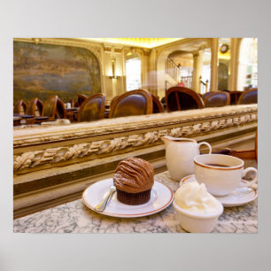 Kaffee und Kuchen Poster drucken