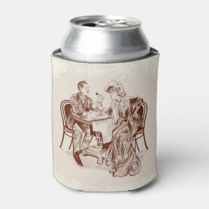 Kaffee und Liebe Dosenkühler