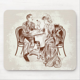 Kaffee und Liebe Mousepad