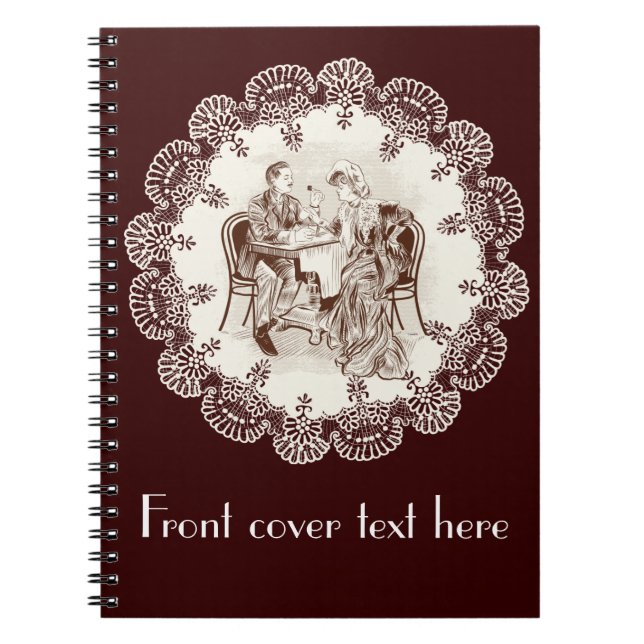 Kaffee und Liebe Notizblock (Vorderseite)