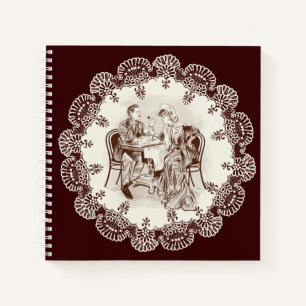 Kaffee und Liebe Notizbuch