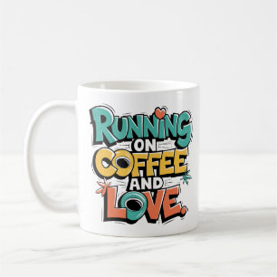Kaffee und Liebe - Perfektes Geschenk Kaffeetasse