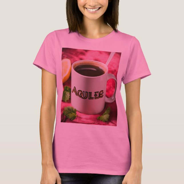 Kaffee und Liebe T-Shirt (Vorderseite)