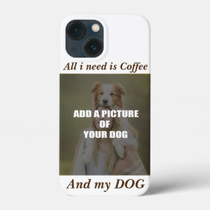 Kaffee und mein Hundebüt Kissen Case-Mate iPhone Hülle