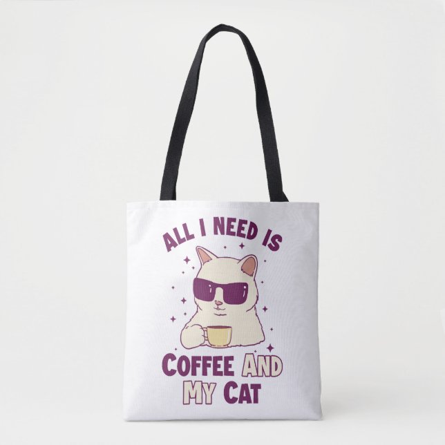 Kaffee und meine Katze Katze Daddy Cat Mama Cat Lo (Vorderseite)