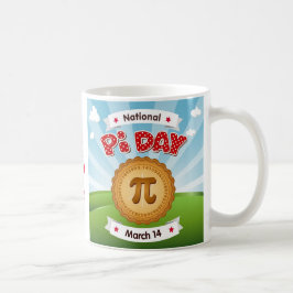 Kaffee und PIE am Pi-Tag Tasse