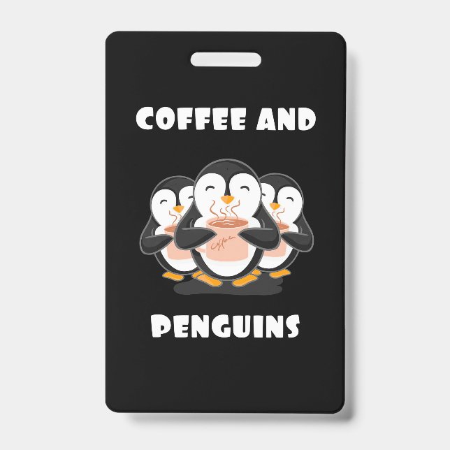 Kaffee und Pinguine Ausweis (Vorderseite)