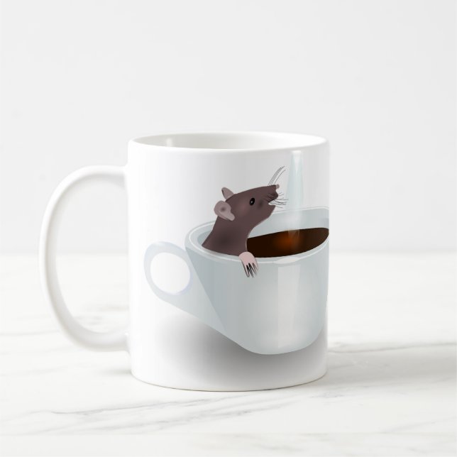 Kaffee und Rat Lover Kaffeetasse (Links)