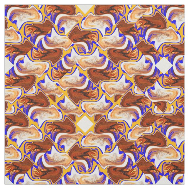 Kaffee und Sahne Stoff (Muster)