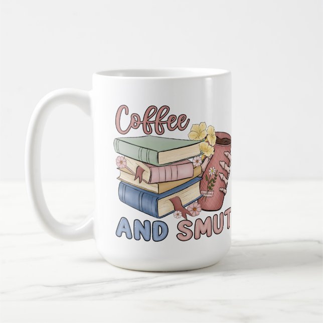 Kaffee und Schmutz große Tasse (Links)