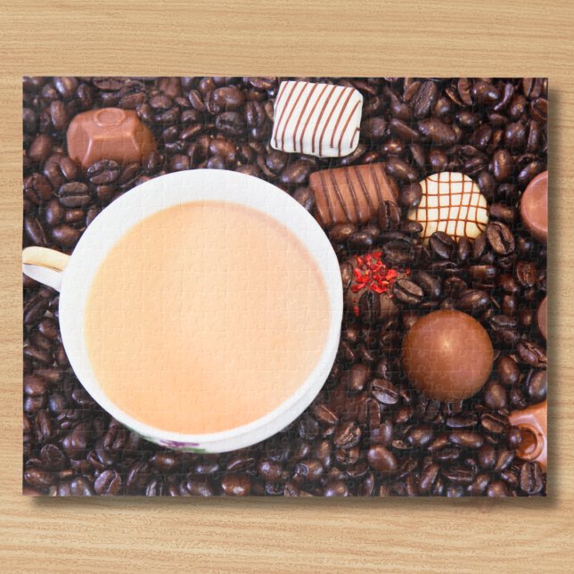 Kaffee und Schokolade Puzzle (Von Creator hochgeladen)
