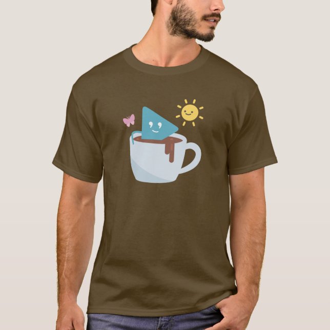 Kaffee und Sonnenschein T-Shirt (Vorderseite)