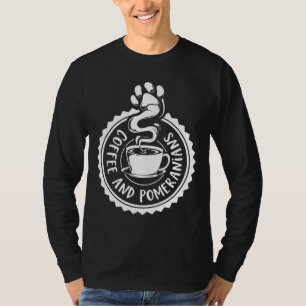 Kaffee und Spitz T-Shirt