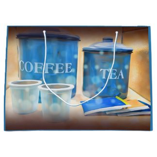 Kaffee- und Teeblätterbeutel Große Geschenktüte