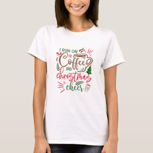 Kaffee- und Weihnachtskaffee T - Shirt