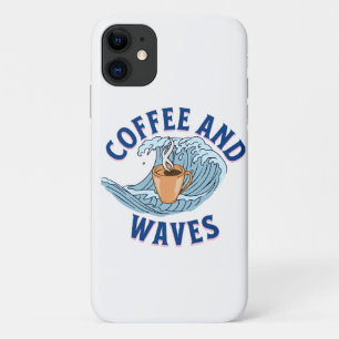 Kaffee und Wellen Case-Mate iPhone Hülle