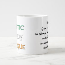 Kaffee- und Whiskey-Ruhe mit Logo