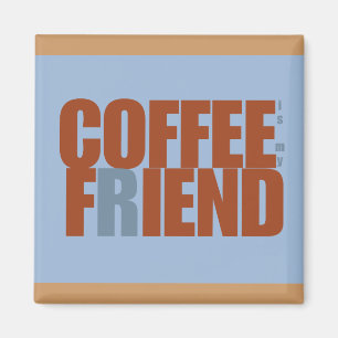 Kaffee-Unhold-Rechteck-Magnet Magnet