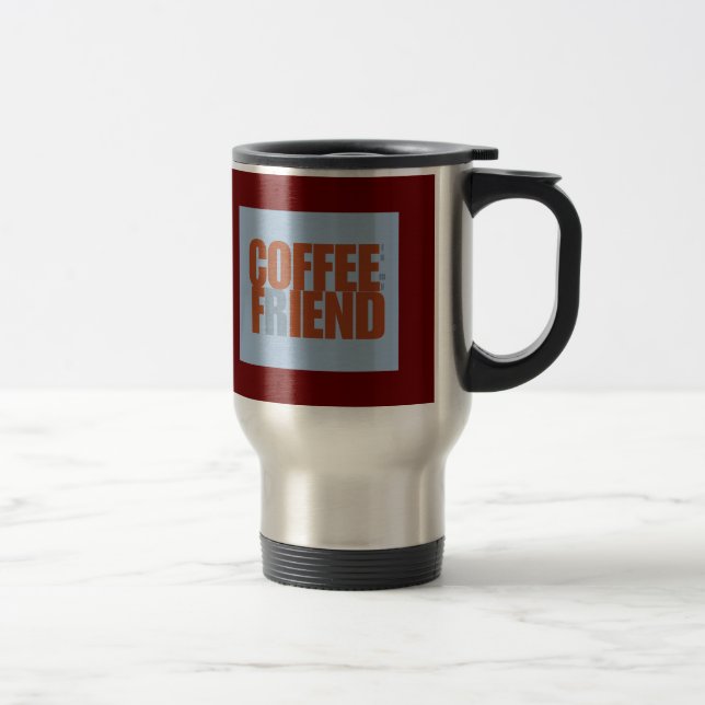 Kaffee-Unhold-Reise-Tasse Reisebecher (Rechts)
