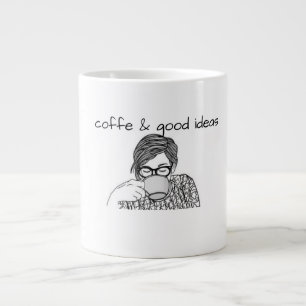 kaffee von Ideen Jumbo-Tasse
