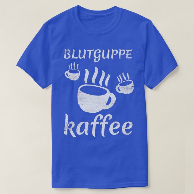 Kaffee von Koffeinliebhabern geliebt 25 T-Shirt (Design vorne)