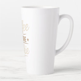 👉 Kaffee vor dem Reden – Lustiger Kaffeeliebhaber Milchtasse