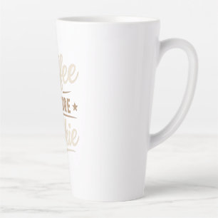 👉 Kaffee vor dem Reden – Lustiger Kaffeeliebhaber Milchtasse