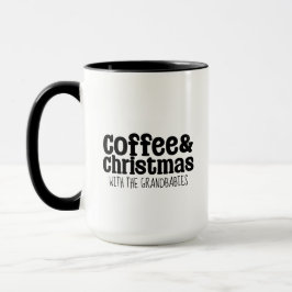 Kaffee & Weihnachten mit Ihrem eigenen Text Tasse