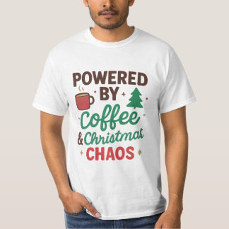Kaffee & Weihnachtschaos Lustiges Shirt