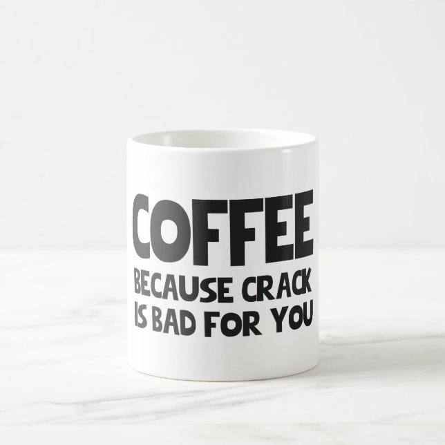KAFFEE, WEIL SPRUNG FÜR SIE SCHLECHT IST KAFFEETASSE (Mittel)
