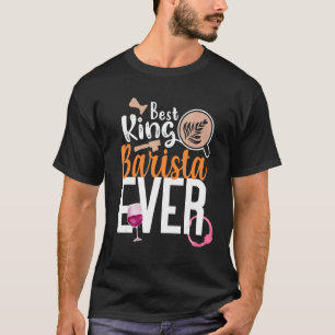 Kaffee Weinangebot Barista Cooler Kaffee Wein 5 T-Shirt