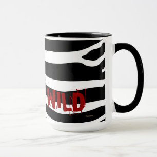 Kaffee Wild (schwarz) Große Tasse