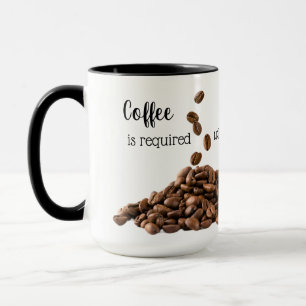 Kaffee wird nach Kundenwunsch Tasse benötigt