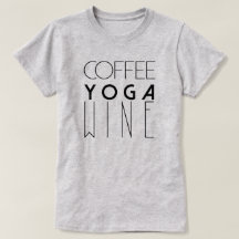 Kaffee Yoga Wein | Chic Typografy