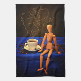 Kaffee - Zeit Geschirrtuch