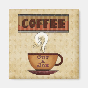 Kaffee-Zeitmagnet Magnet