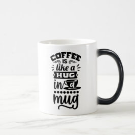 Kaffee-Zitat Verwandlungstasse
