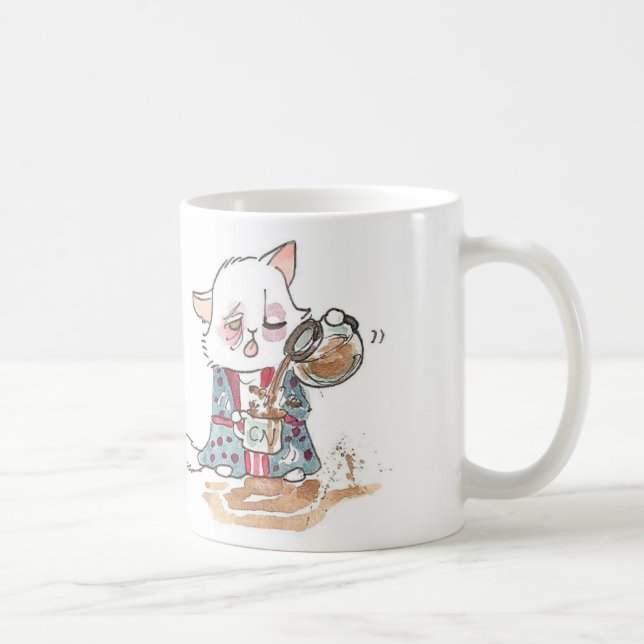 Kaffee Zombie Tasse (Rechts)