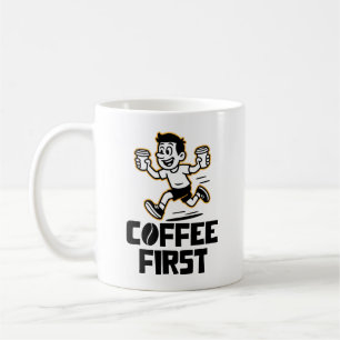 Kaffee zuerst kaffeetasse