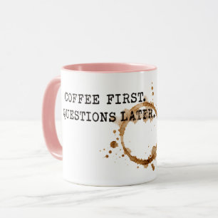Kaffee zuerst tasse
