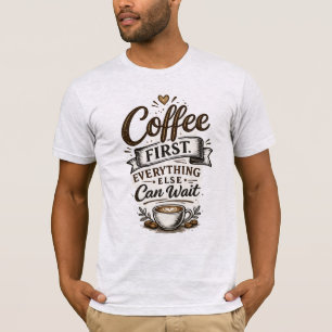 Kaffee zuerst Tee